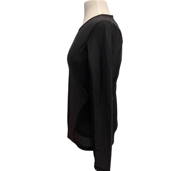Women’s Long Sleeve Karma Ori Mesh Panel Sports Top round neckline medium sport - Picture 2 of 14
